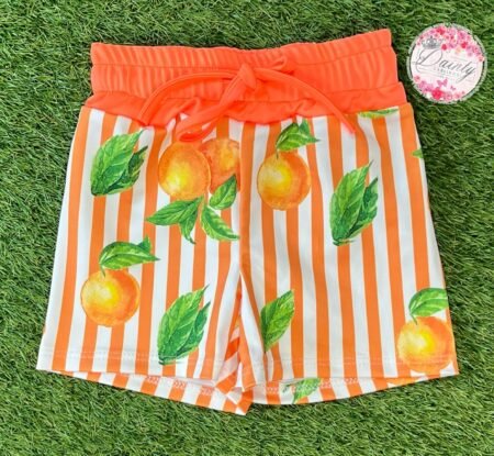 Orange Stripe Trunks