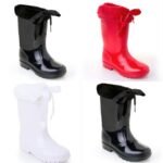 Wellie Boots With Fur