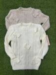 Cable Knit Bow Jumper
