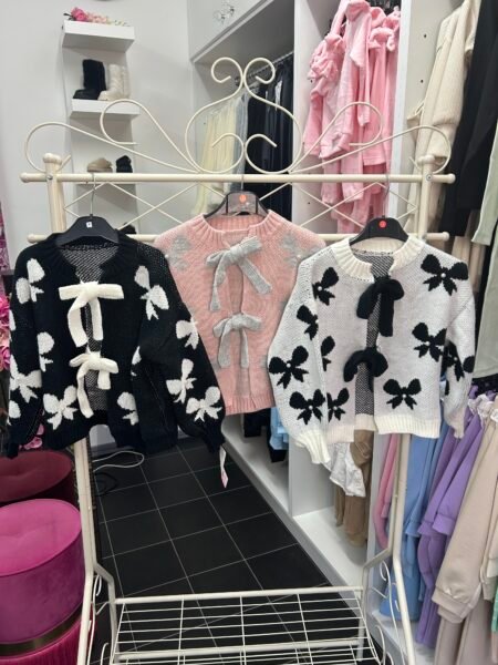 Knitted Bow Cardigans