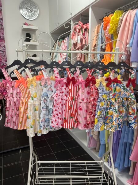 Summer Double Bow Dress