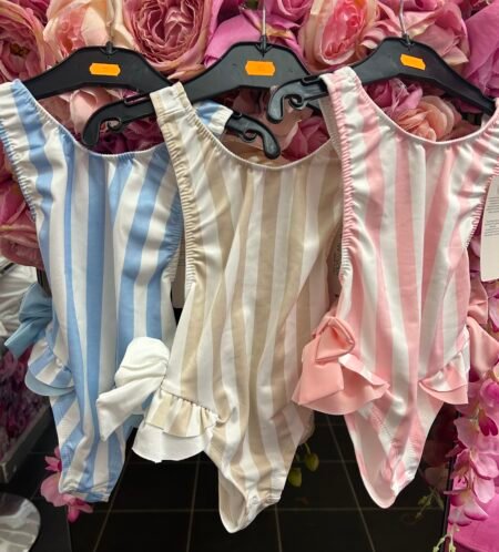 Pinstripe Swimming Costume