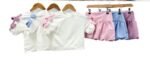 Arianna Bow Puff Skirt Set
