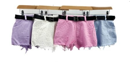 Macie Denim Shorts & Belts