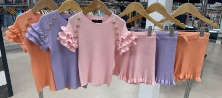 Fergie Knitted Short Set