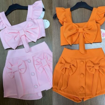Tiffany Bow Short Set