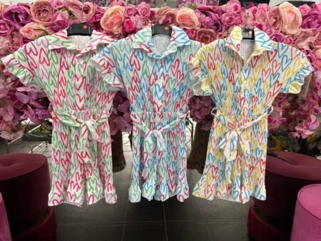 Heart Spray Playsuit
