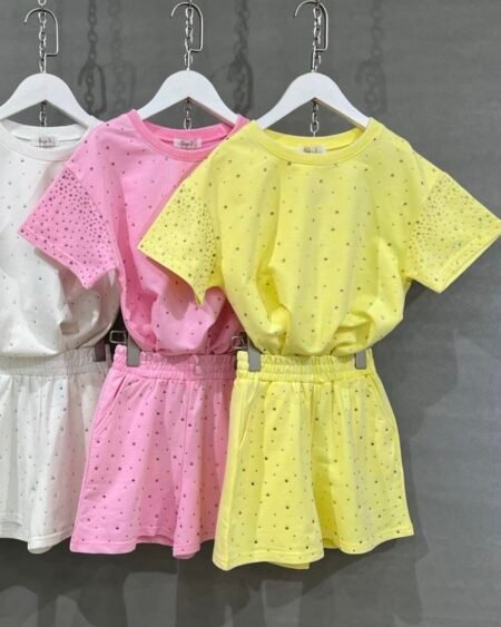 Tokyo Diamonte Short Set