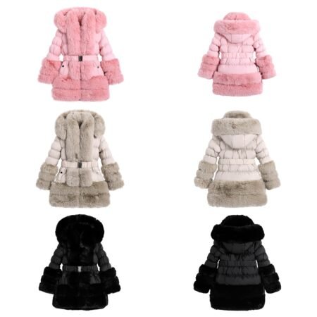 Luella Triple Fur Coat