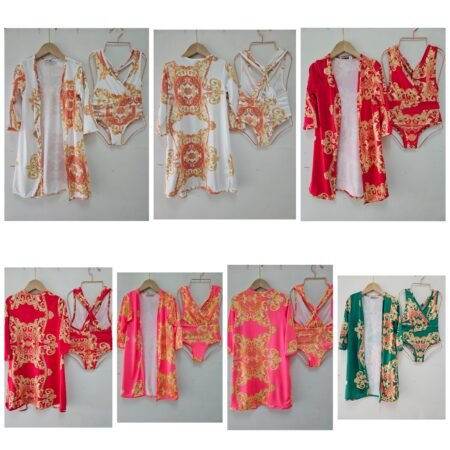 Cleo Swimsuit & Matching Beach Cover Up
