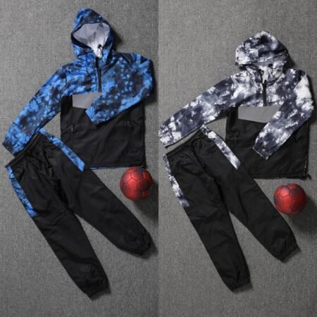 Boys Lightweight Camo Tracksuit