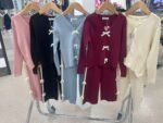 Meagan Bow Soft Knitted Loungeset