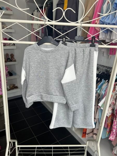 Larna Super Soft Grey Marl Tracksuit