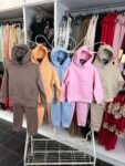 Plain Hooded Basic Tracksuit