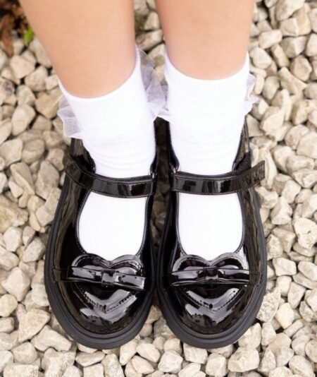 Lilly Patent Heart Shoes