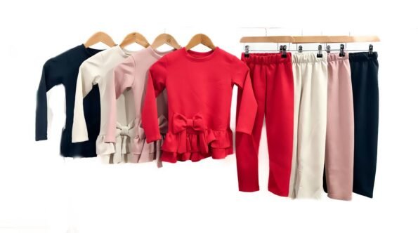 Nancy Bow Peplum Legging Set