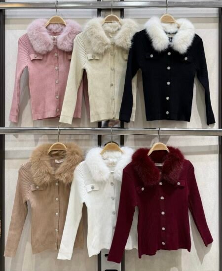 Mahlia Faux Fur Cardigan
