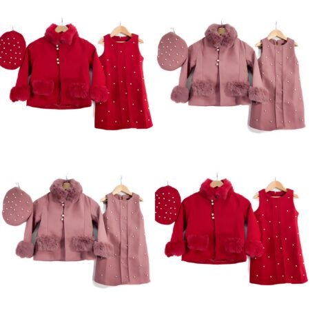 Diana Premium Dress Coat & Beret