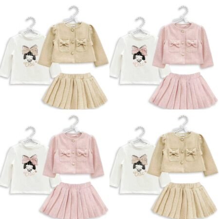 Giorgio Bambini Chic Blazer & Skirt Set