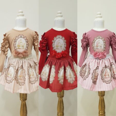 Dainty Darlings Carriage Skirt Set