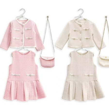 Giorgio Bambini Tweed Dress - Blazer & Bag (CW123)