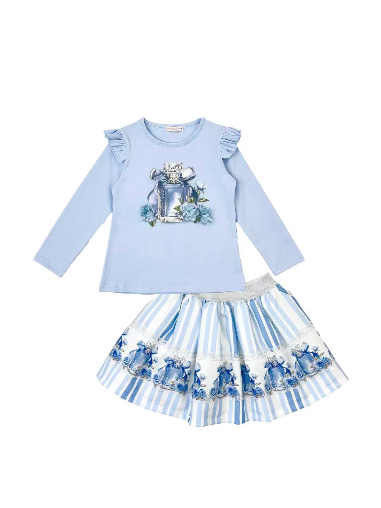 Girls Perfume Bottle Skirt Set - Image 2