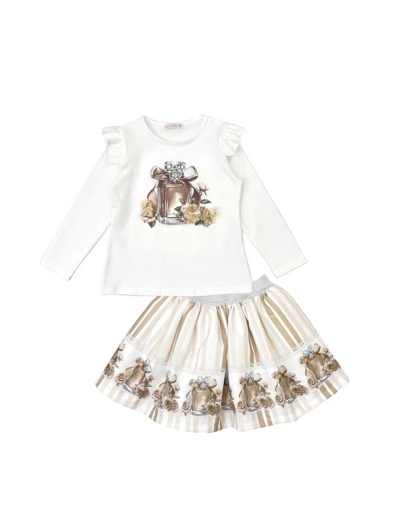 Girls Perfume Bottle Skirt Set - Image 3