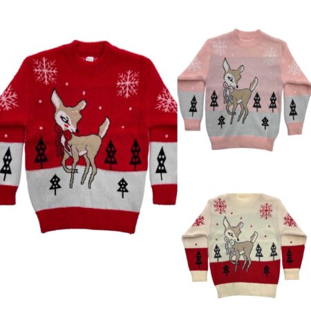 Reindeer Christmas Jumper