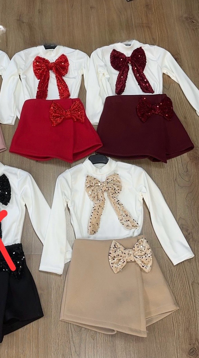 Lovella Bow Skort Set - Image 2