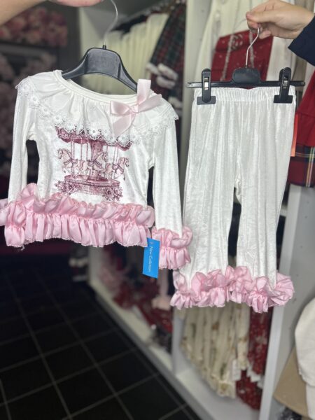 Dainty Darlings Carousel Frilly Ruffle Pyjamas