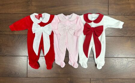 Dainty Darlings Large Bow Babygrow