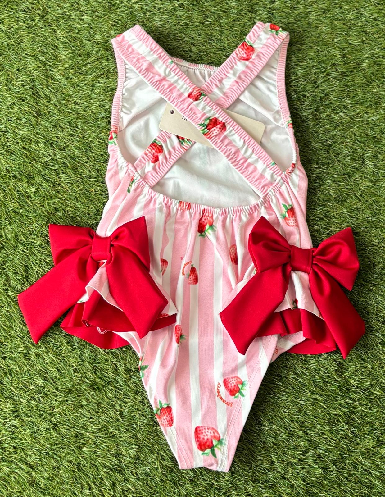 Pale Pink Strawberry Stripe Costume 2025 - Image 2