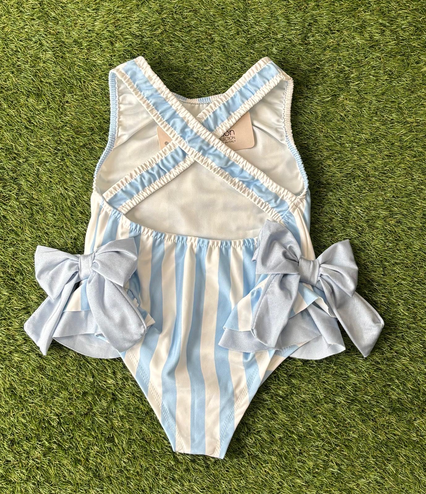 Pinstripe Swimming Costume 2025 - Image 4